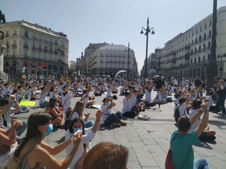 Manifestación MIR