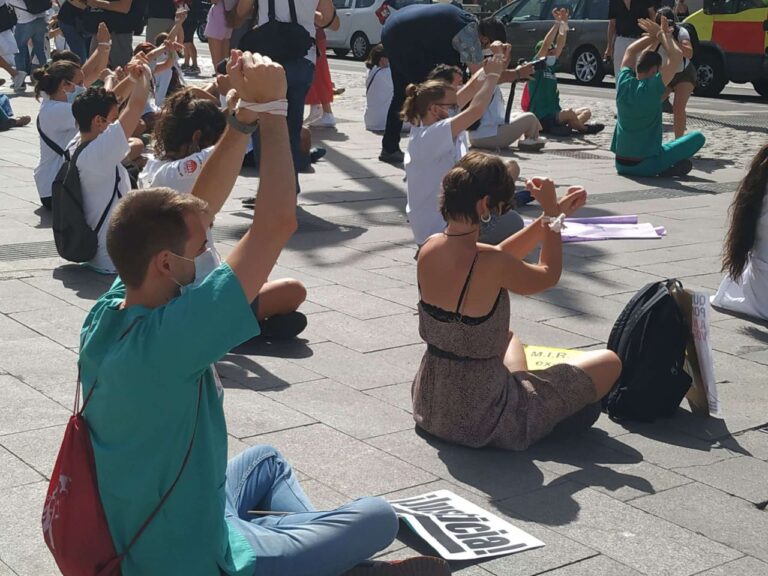 Manifestación MIR