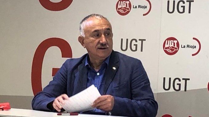 El secretario general de UGT, Pepe Álvarez