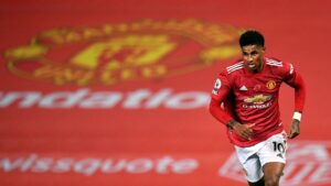 El futbolista del Manchester United Marcus Rashford