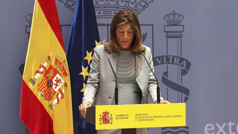 La secretaria de Estado de Cooperación Internacional del Gobierno de España, Ángeles Moreno Bau