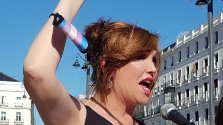 La presidenta de la Plataforma Trans, Mar Cambrollé