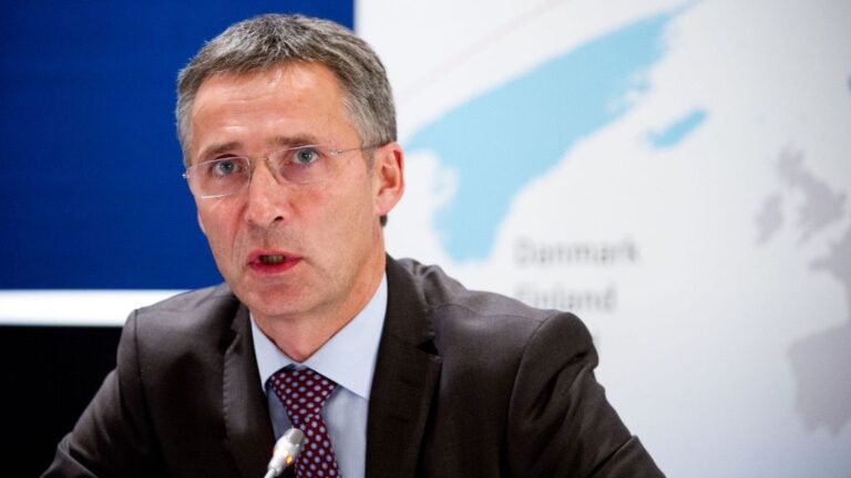 Jens Stoltenberg, secretario general de la OTAN