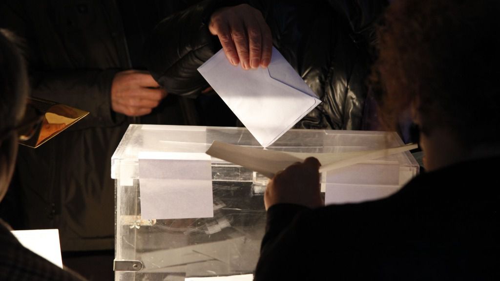 Elecciones en Cataluña voto votar