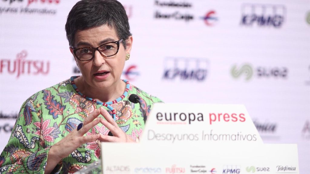 La ministra de Asuntos Exteriores, Unión Europea y Cooperación, Arancha González Laya,