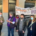 Representantes de Más Madrid en la reapertura del Rastro