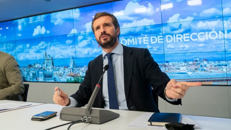 Pablo Casado y Teodoro García Egea