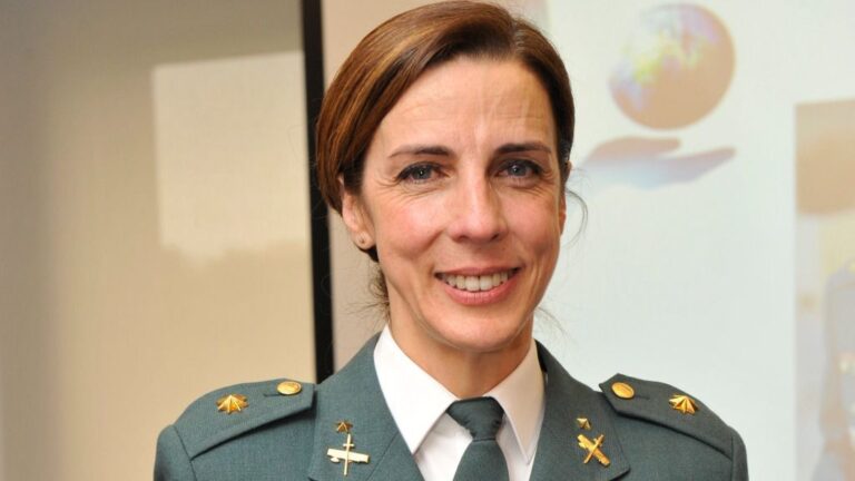 La teniente coronel de la Guardia Civil Silvia Gil