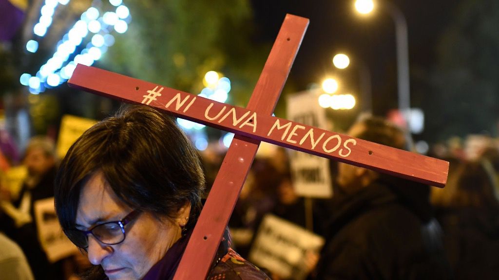 Manifestaciones contra la violencia machista