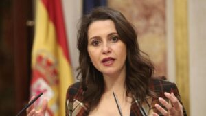 La portavoz parlamentaria de Ciudadanos, Inés Arrimadas