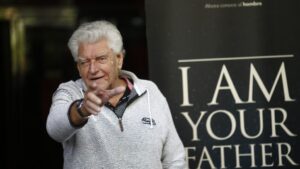 El actor David Prowse, que interpretó a Darth Vader