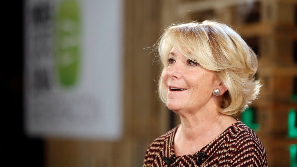 Esperanza Aguirre, expresidenta de la Comunidad de Madrid