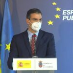 El presidente del Gobierno, Pedro Sánchez, presenta el el Plan de Recuperación, Transformación y Resiliencia de la Economía Española, en Comillas (Cantabria)