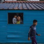 Una de las viviendas habilitadas para migrantes y solicitantes de asilo en Lesbos, Grecia