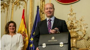 El ministro de Justicia para el Gobierno de coalición de PSOE y Unidas Podemos en la XIV Legislatura, Juan Carlos Campo