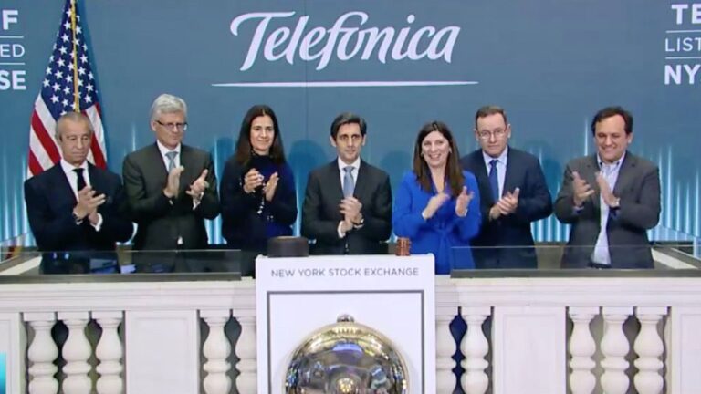 Pallete Telefónica Nyse