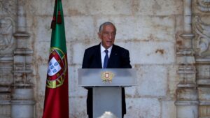 El presidente de Portugal, Marcelo Rebelo de Sousa