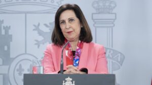 La ministra de Defensa, Margarita Robles