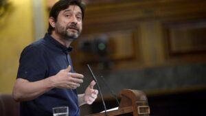 Rafael Mayoral, diputado de Unidos Podemos