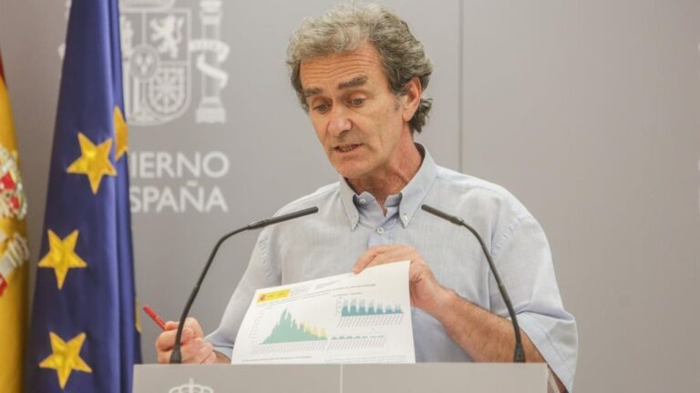 El director del Centro de Coordinación de Alertas y Emergencias Sanitarias (CCAES), Fernando Simón, en Madrid