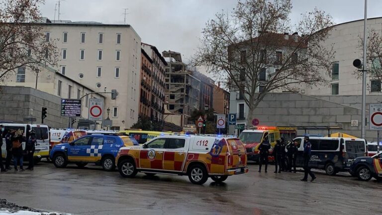 Explosión en la Calle Toledo de Madrid