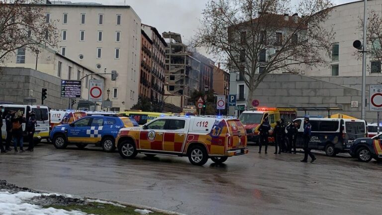 Explosión en la Calle Toledo de Madrid