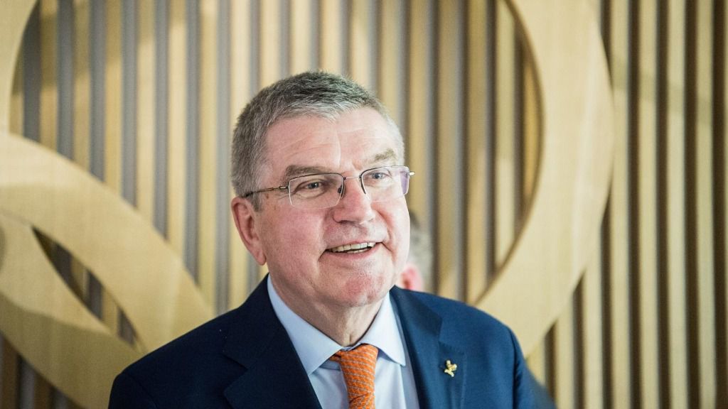 El presidente del COI, Thomas Bach