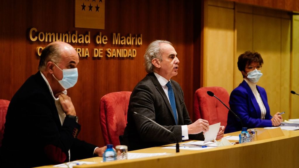 Enrique Ruiz Escudero, Antonio Zapatero y Elena Andradas