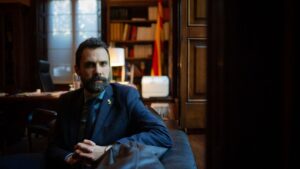 El presidente del Parlament, Roger Torrent