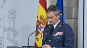 El jefe del Estado Mayor de la Defensa, Miguel Ángel Villarroya