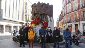 Acto en recuerdo del 44º aniversario Abogados de Atocha en Madrid
