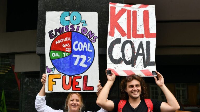 Protestas contra el cambio climático en Australia