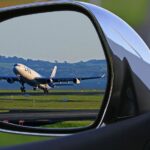 avión aeropuerto coche viaje
