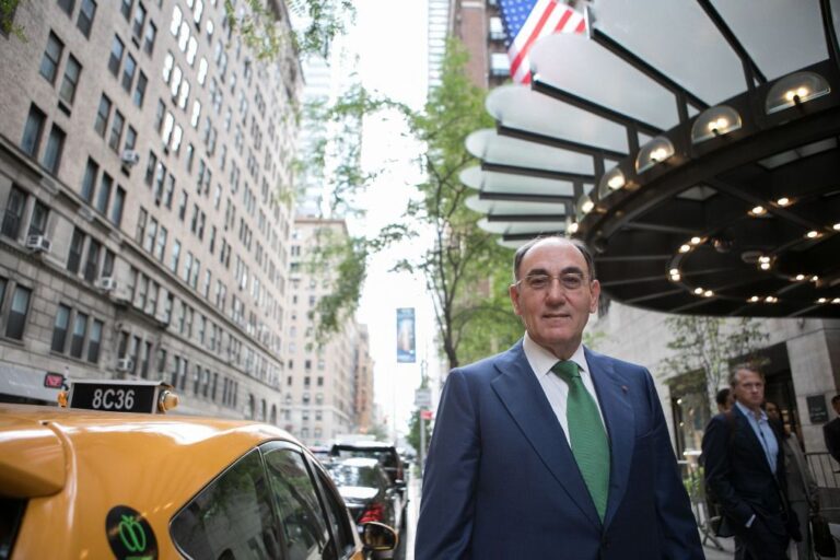 El presidente de Iberdrola, Ignacio Galán, en Nueva York