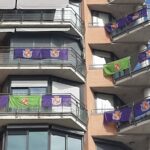 Banderas de Jaén en balcones de la provincia contra el "ninguneo" de administraciones