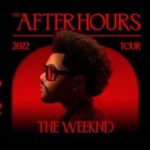 Cartel de los conciertos de The Weeknd en España en 2022