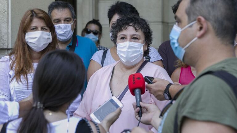 Rueda de prensa de María Salmerón