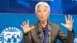 Christine Lagarde, presidenta del BCE