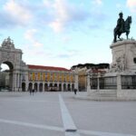 La plaza Terreiro do Paco de la capital de Portugal, Lisboa