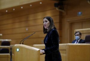 La Senadora de Ciudadanos (Cs) Ruth Goñi