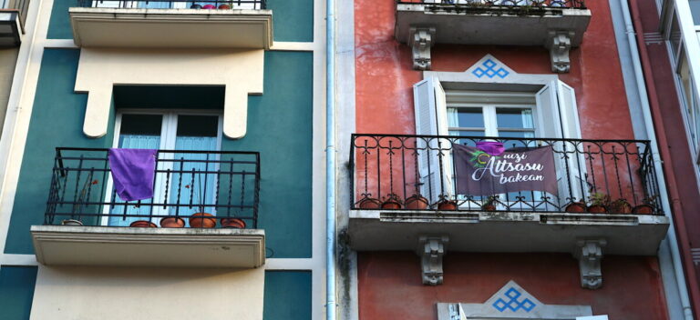 Balcones en Pamplona