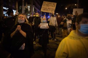 Manifestación de hosteleros y ocio nocturno