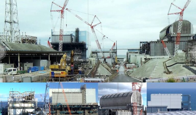 Imágenes recientes de la central de Fukushima Daiichi (Japón) y estado de las unidades 1, 2, 3 y 4. / TEPCO