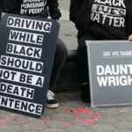 Protestas por la muerte de Daunte Wright cerca de Mineápolis, en Minesota