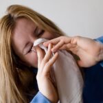 Gripe alergia estornudo