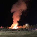 Restos de vegetación acumulados de Filomena provocan un incendio en Villaviciosa de Odón. - EUROPA PRESS