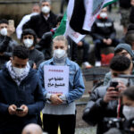 Manifestación en Berlín contra los bombardeos de Israel en Gaza - Foto: Manar Shahin/APA Images via ZUMA Wire/dpa
