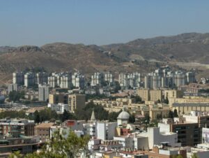 Vista del distrito Palma-Palmilla, en Málaga