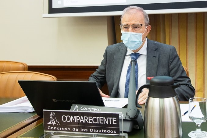 El director del Departamento de Seguridad Nacional, el general Miguel Ángel Ballesteros, en el Congreso - CONGRESO