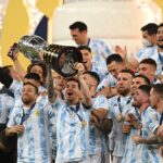 Leo Messi levanta la Copa América para Argentina - Andre Borges/dpa